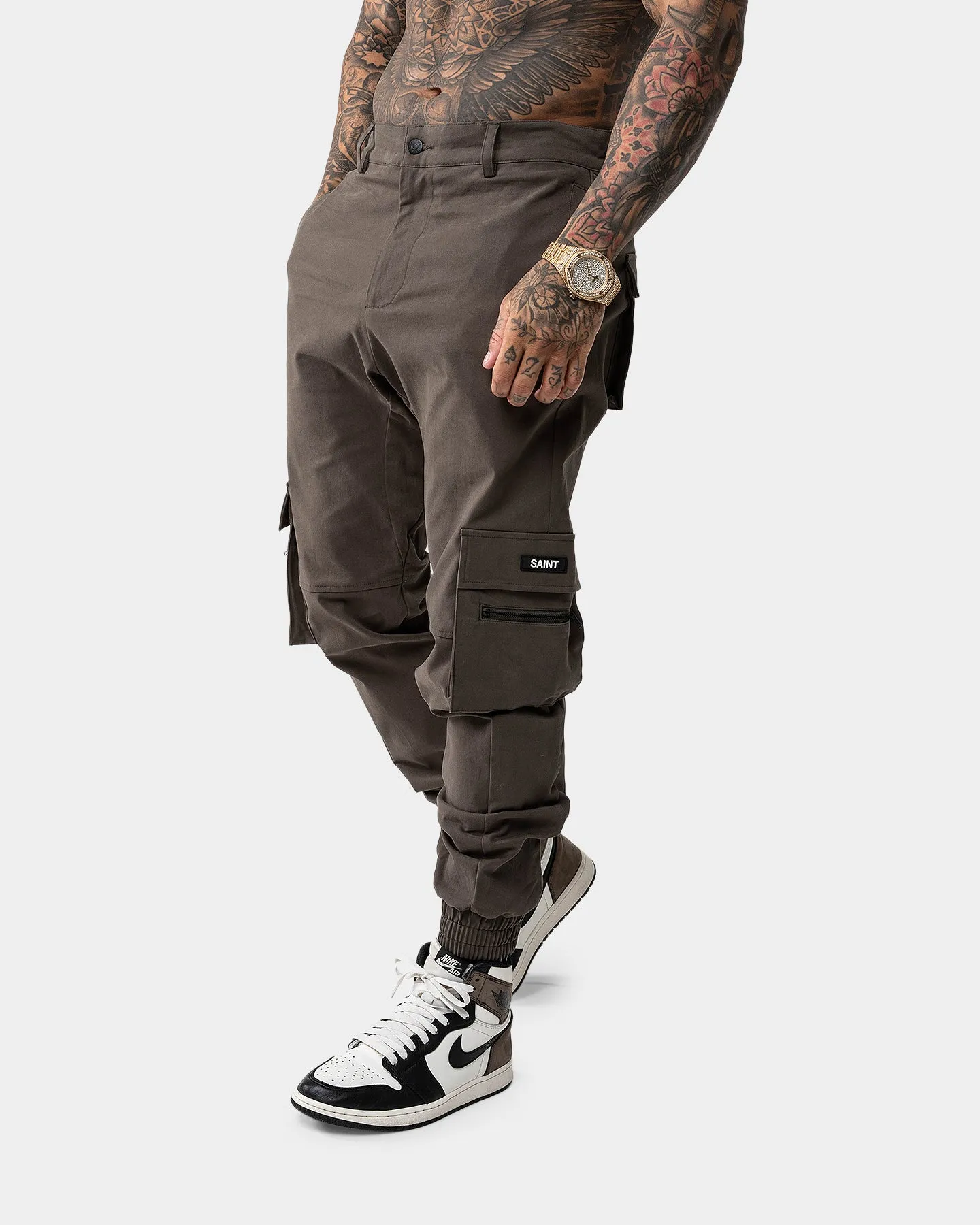 Saint Morta Espionage Cargo Pants Khaki