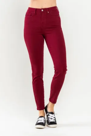 Scarlet High Waist Tummy Control Skinny Jeans by Judy Blue