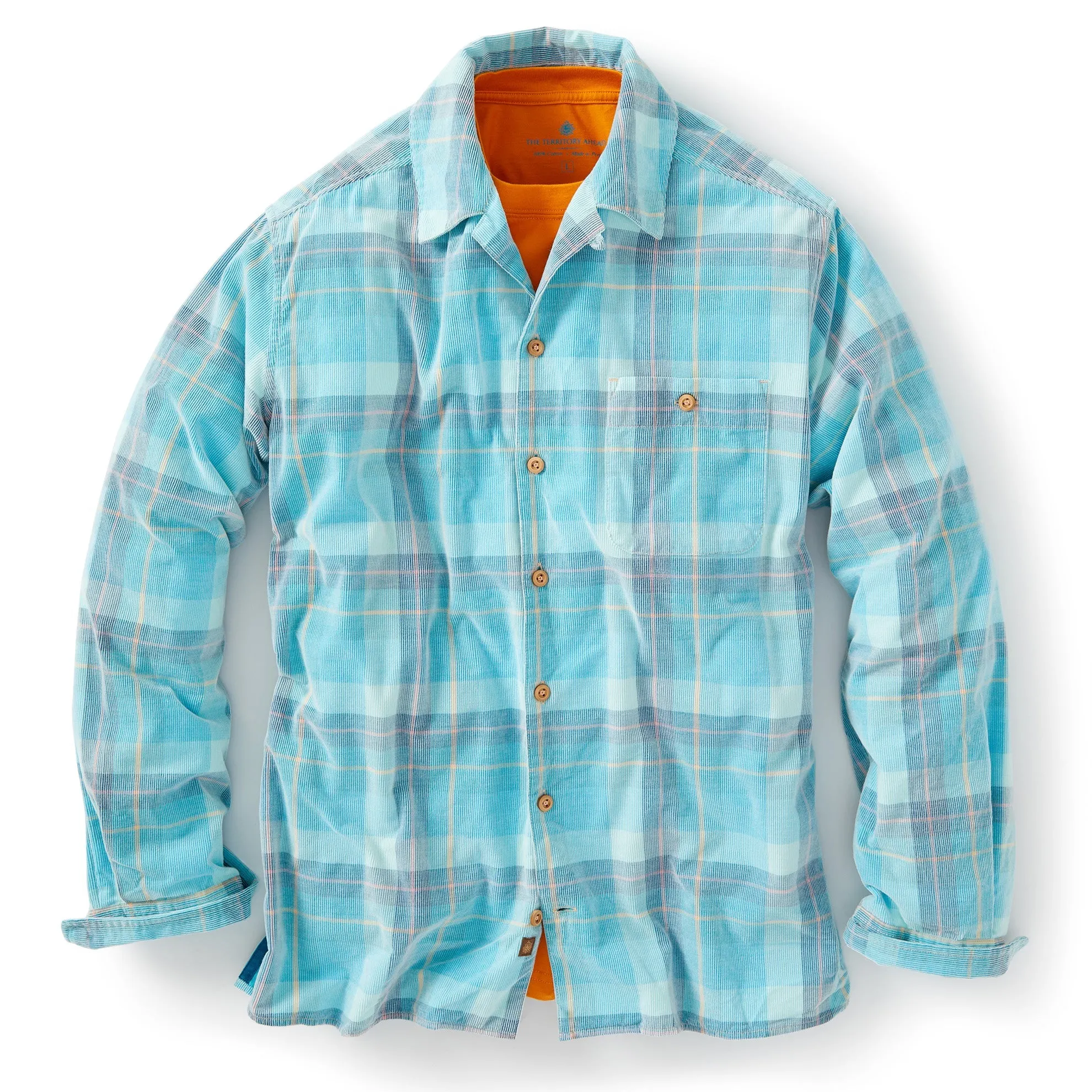 Suncatcher Plaid Corduroy Shirt