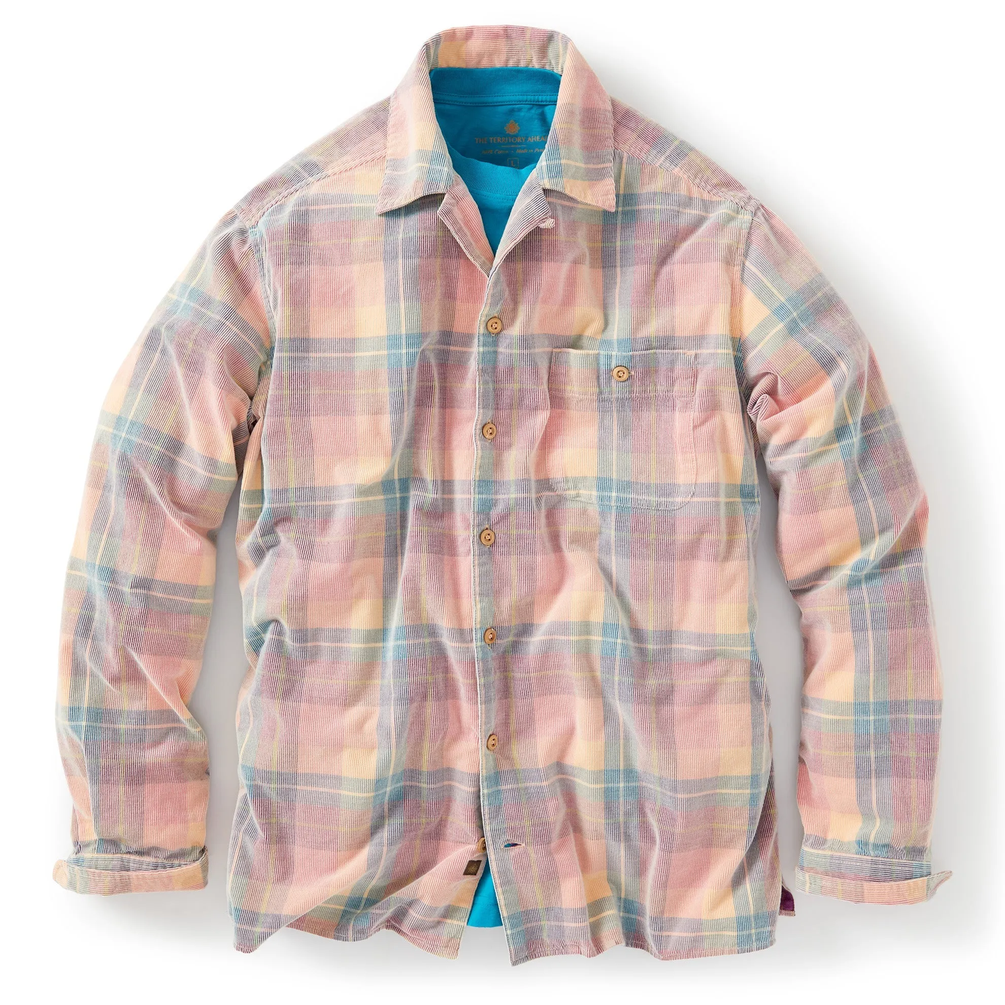 Suncatcher Plaid Corduroy Shirt