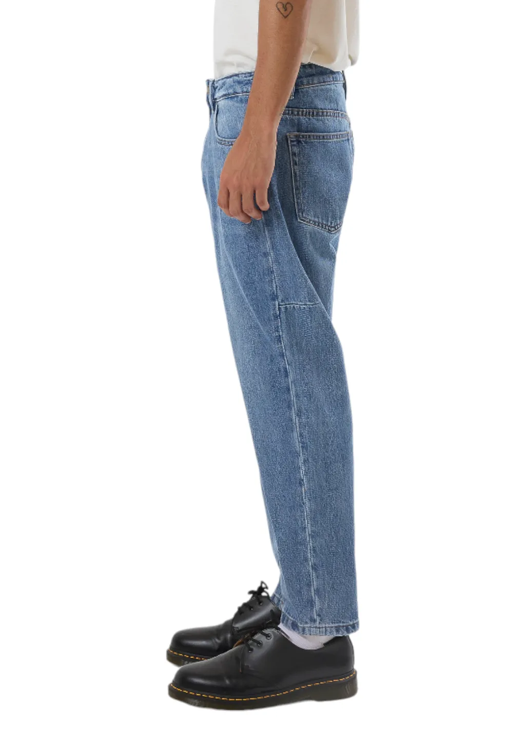 THRILLS - Chopped Denim Jean - Dark Dust Blue