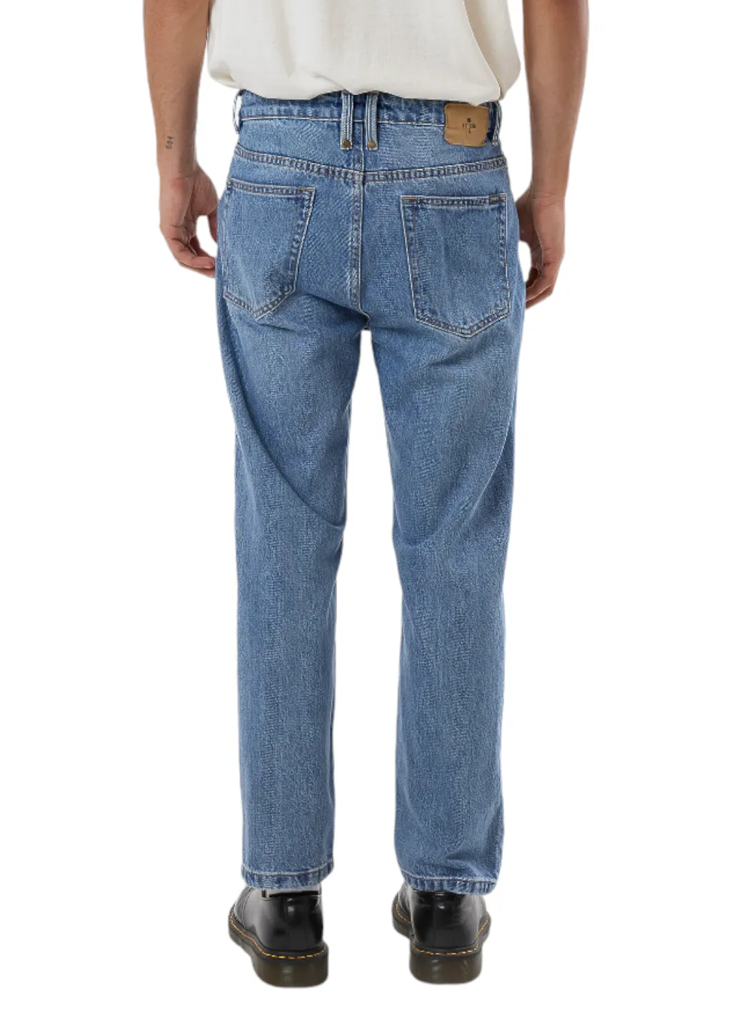 THRILLS - Chopped Denim Jean - Dark Dust Blue