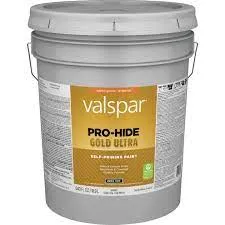 Valspar® Pro-Hide® Gold Ultra Interior Self-Priming Paint Semi-Gloss 5 Gallon Super One Coat White