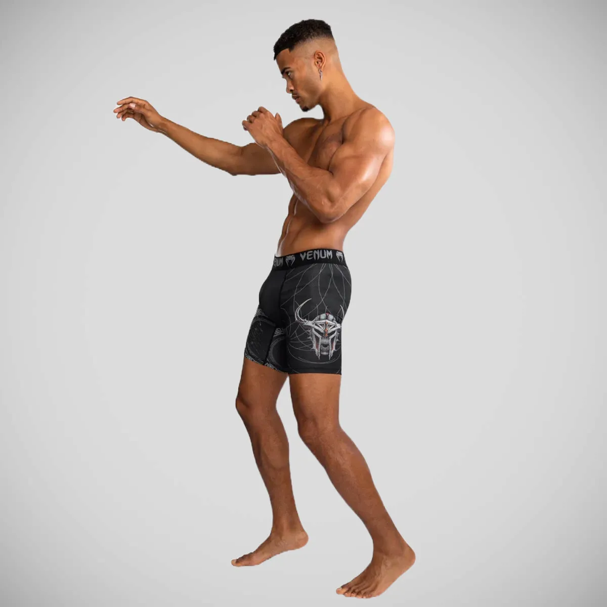 Venum Gladiator 5.0 Vale Tudo Shorts Black/Silver