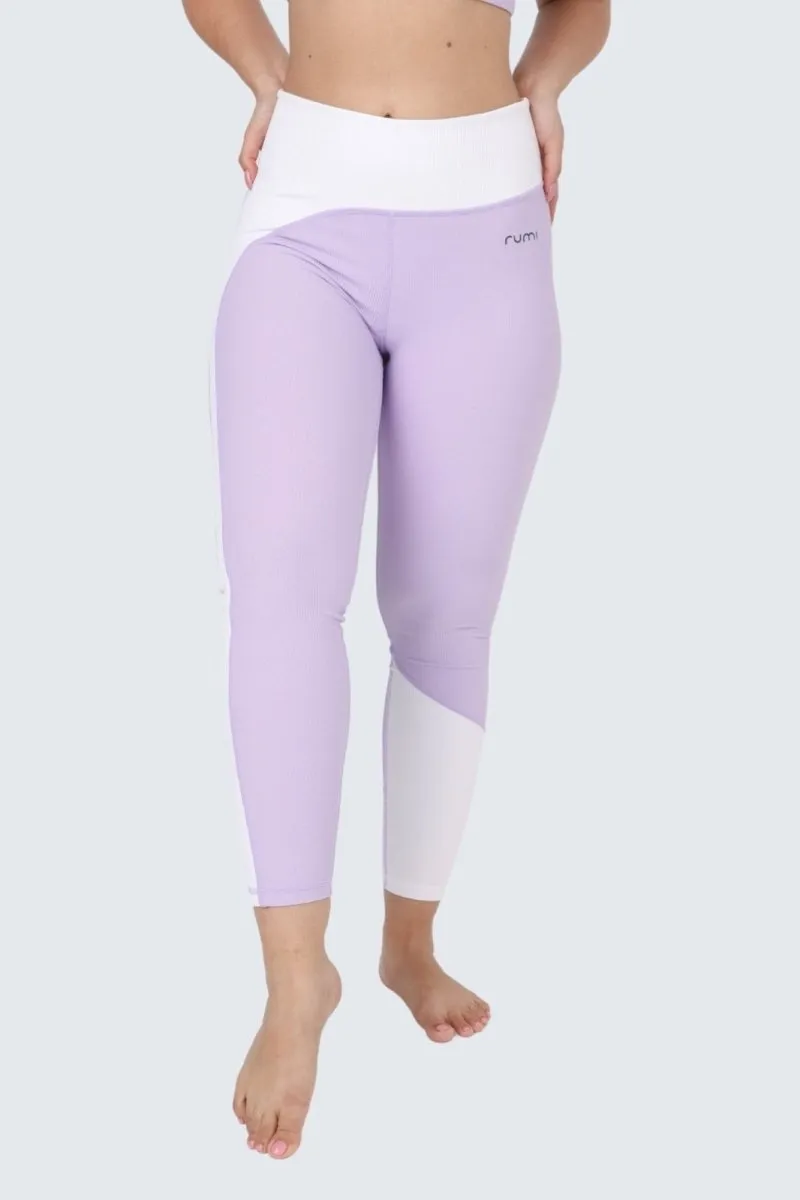 W SunRib Line Pants 25" - Orchid