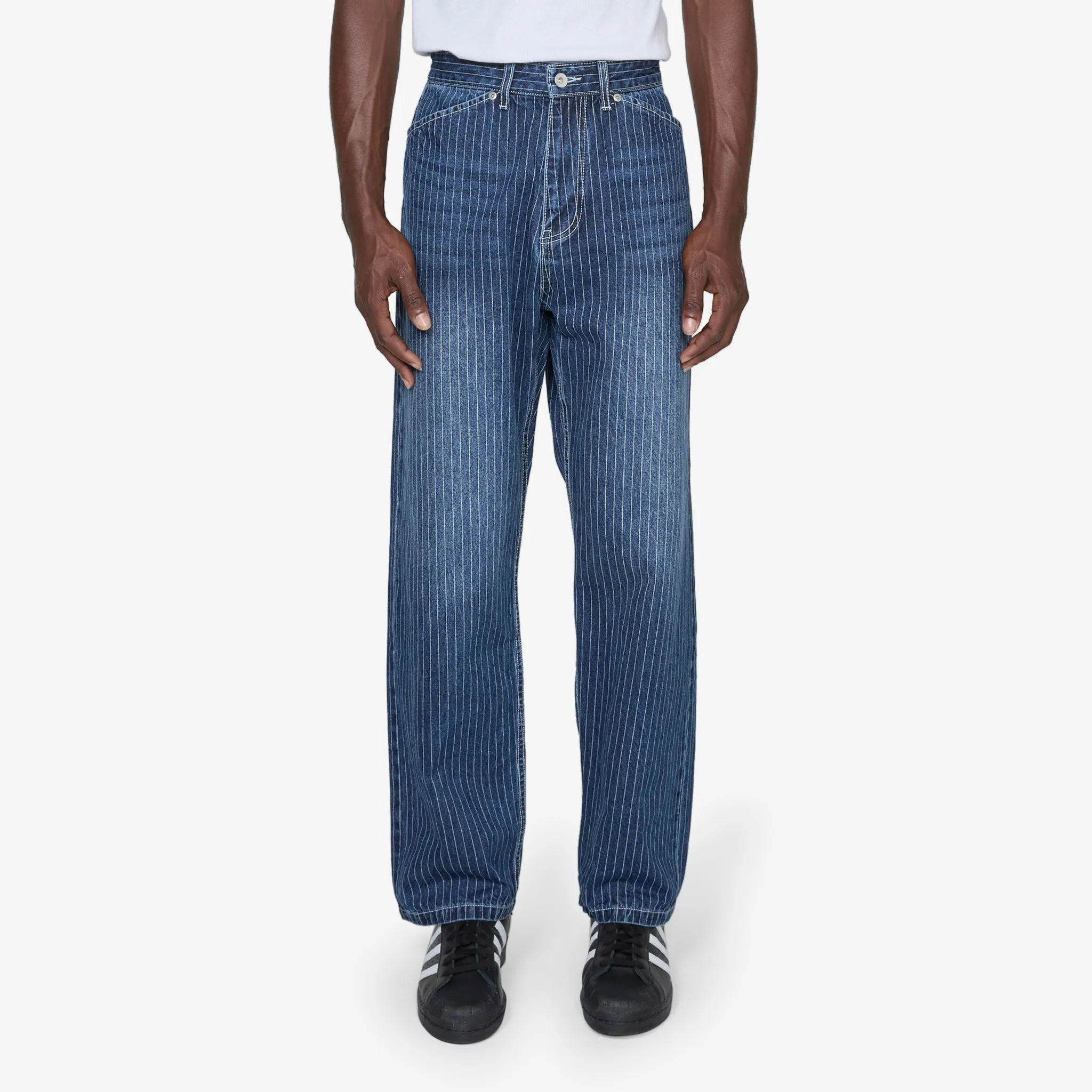 Wabashi Selvedge Denim Pants 13oz Indigo Washed