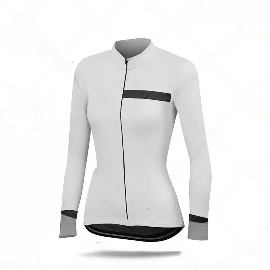 Woman Summer Cycling Jersey Thermal Long Sleeve Clothing Lady MTB Racing Clothes Training Uniform Maillot Ciclismo