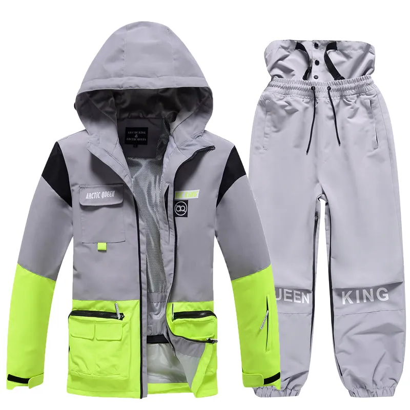 Women's Arctic Queen Winter Sport Freestyle Snow Jacket & Pants Sets