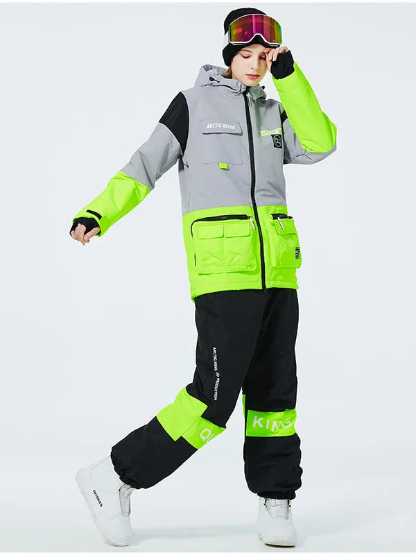 Women's Arctic Queen Winter Sport Freestyle Snow Jacket & Pants Sets