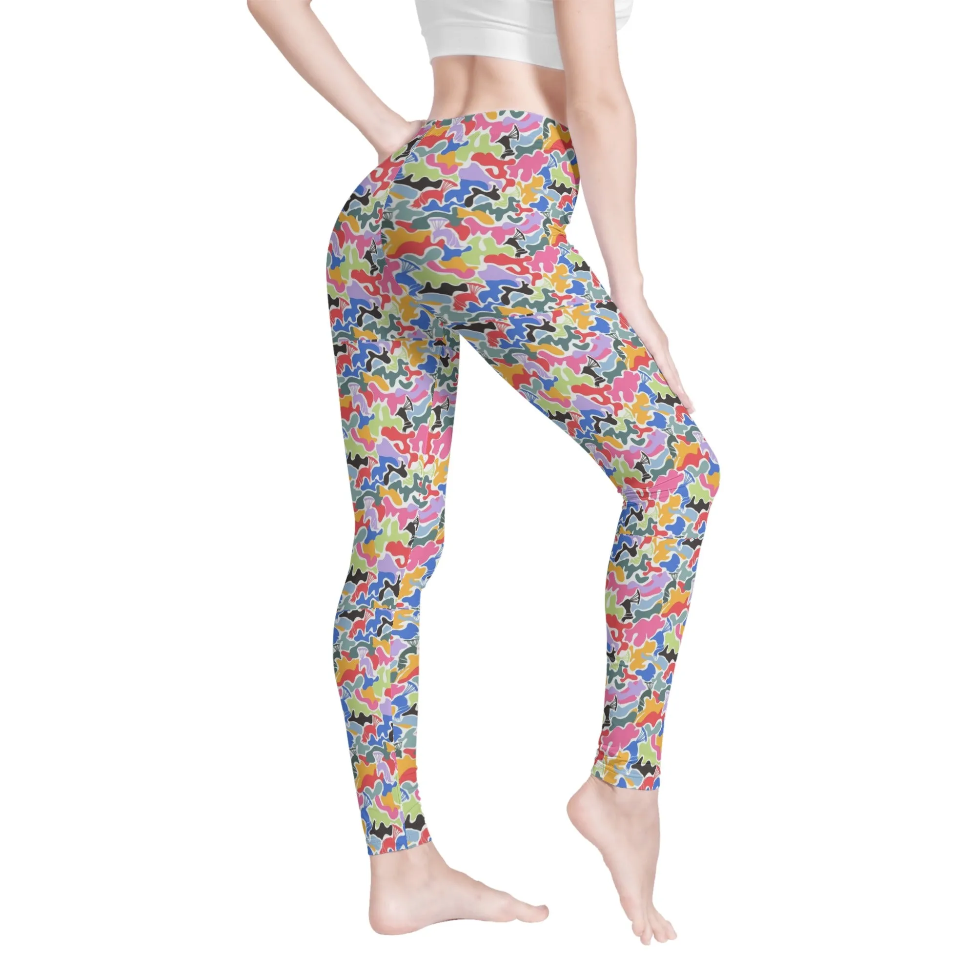 Women's Multi Color Camo Leggings