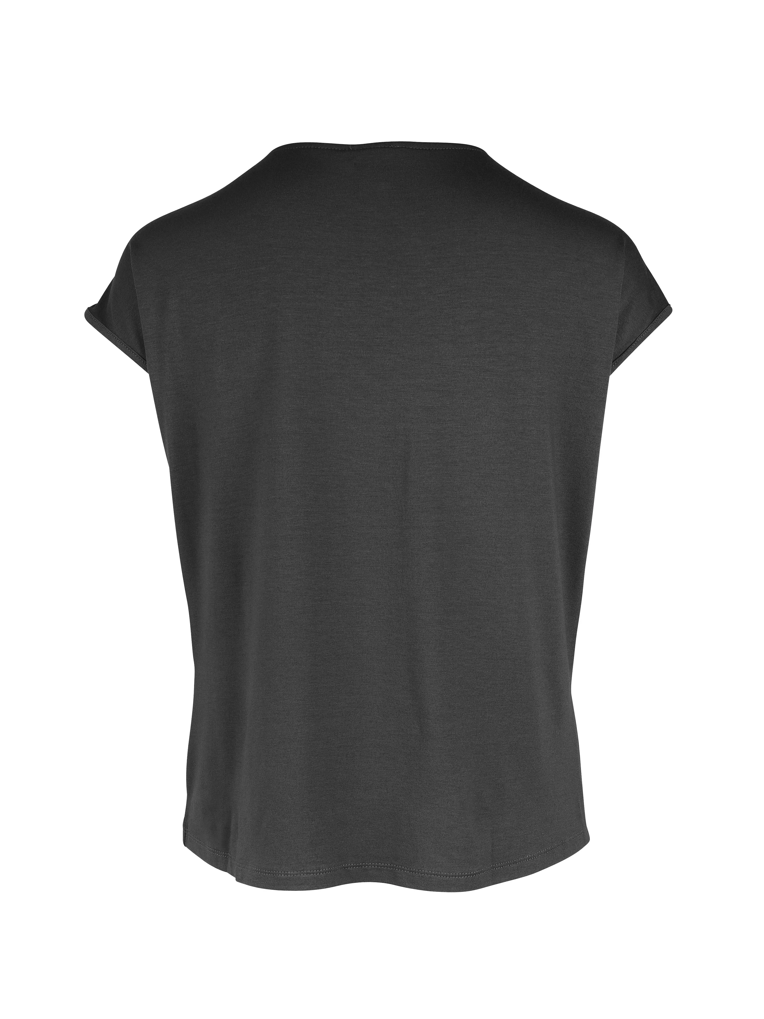 YASMI v-neck t-shirt - Black